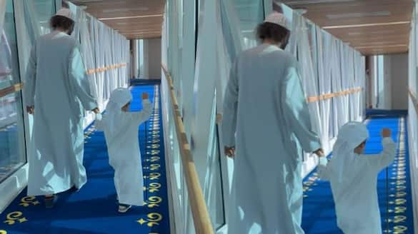 Dubai Sheikh melts hearts with viral video of walking hand-in-hand with grandson (WATCH) vkp