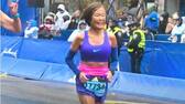 75 year old Jeannie Rice breaks world record in Marathon