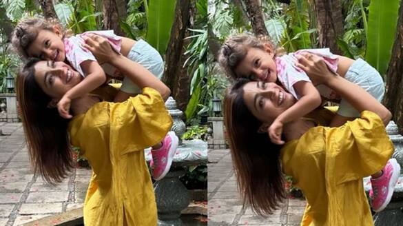 Shriya Saran spends Sunday morning with her daughter Radha; shares adorable pictures [PHOTOS] ATG
