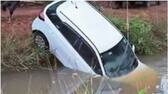 Car plunges into canal in Kozhikode Nursing student escapes Miraculously
