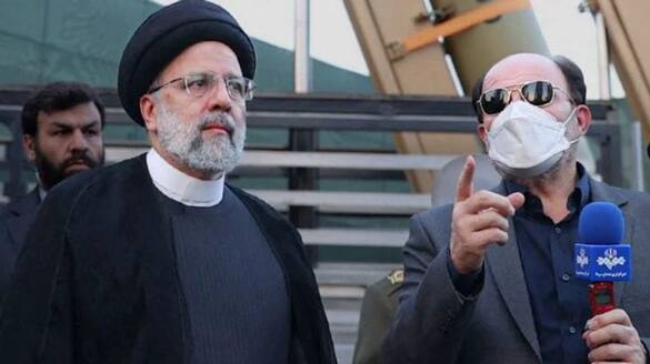 Helicopter carrying Iran President met with accident while landing says Local Media report ckm