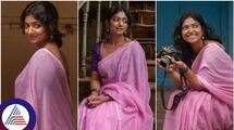 Sandalwood Actress Bhoomi Shetty wearing saree and given shock to netizens sat