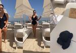 Sunny Leone Swims in Dubai poll sensation Summer Vacation video goes viral ckm