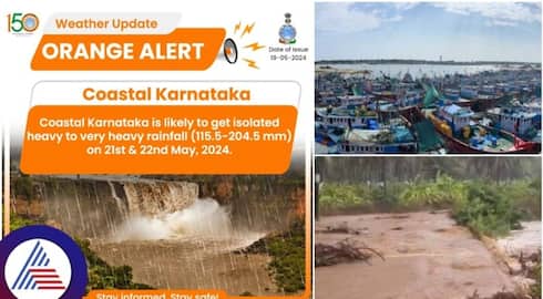 Karnataka rain 17 districts get yellow and orange alert and Fishermen not to go sea sat