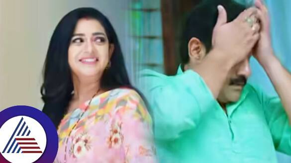 Gautham is shocked to hear that he asked kiss from Bhoomika in Amrutadhare suc