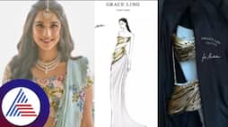 Radhika Merchants Space Themed Wedding Party Dress Look Is Out skr