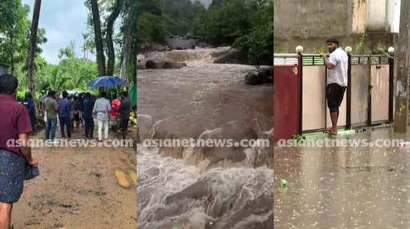 Heavy rain continues one goes missing in Kerala two injured 