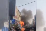 Delhi Karol Bagh Massive Fire Breaks Out In Clothing Showroom In 