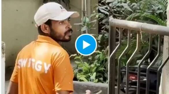 This swiggy delivery boy s praised in social media mrq