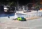 Lamborghini Crash after man try to ramps thief for his stolen rs 32 lakh watch in Brazil ckm