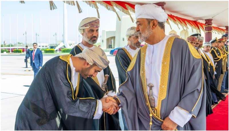oman sultan heads to jordan for two day visit 