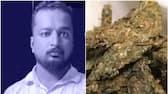 Selling ganja by taking rooms in the lodge; one arrested, two absconding 
