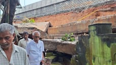 kozhikode wall collapse damages decided to fix on contractor's liability says pta rahim