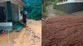 Mud flow in to houses after heavy rain Kozhikode