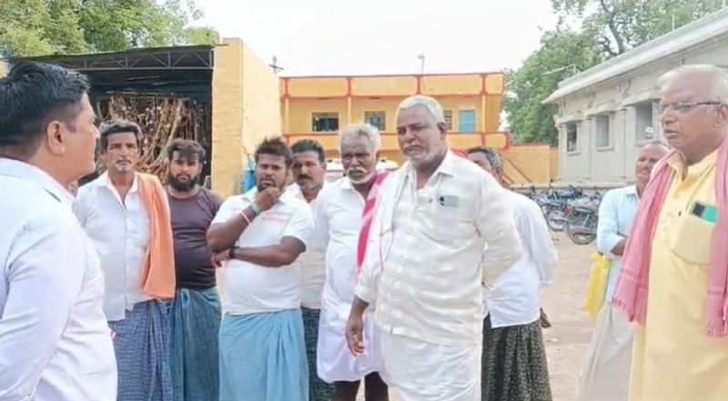 Neermanvi yallamma emple cows sold to slaughter houses devotees outraged against priest priest rav