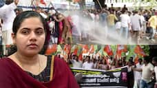 BJP March demanding Mayor Arya Rajendran resignation