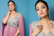 anchor sreemukhi latest photos she most beautiful in pink gown arj 