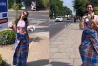Woman Turns Heads in London Streets by Sporting Lungi, Internet Buzzes [WATCH] NTIW
