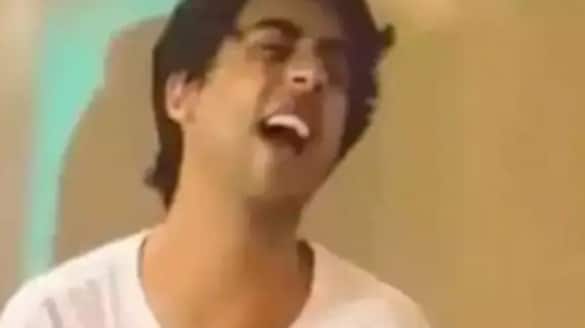 Aryan Khans rare smiling video spreading hrk