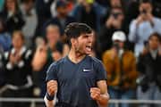 tennis French Open 2024: World No. 3 Carlos Alcaraz survives scare at the hands of 176th-ranked Jesper de Jong snt