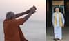 PM Modi's 'Surya Arghya' Ritual at Vivekananda Memorial Caught on Camera [WATCH]