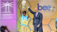 12 year old Indian American Bruhat Soma won 2024 Scripps National Spelling Bee