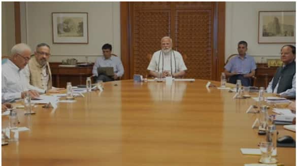 PM holds seven different meeting to review post cyclone situation heat wave etc