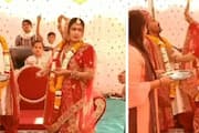 bride slap groom who is not eating rasgulla
