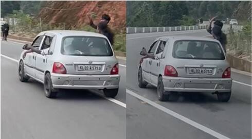 Man and woman dance in moving car, rdo seek report