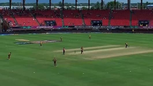 empty stands in West Indies for T20 World Cup opener West Indies vs Papua New Guinea
