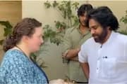 Pawan Kalyan Wife Anna Lejonova and Son Akhira Nandan Video viral JMS