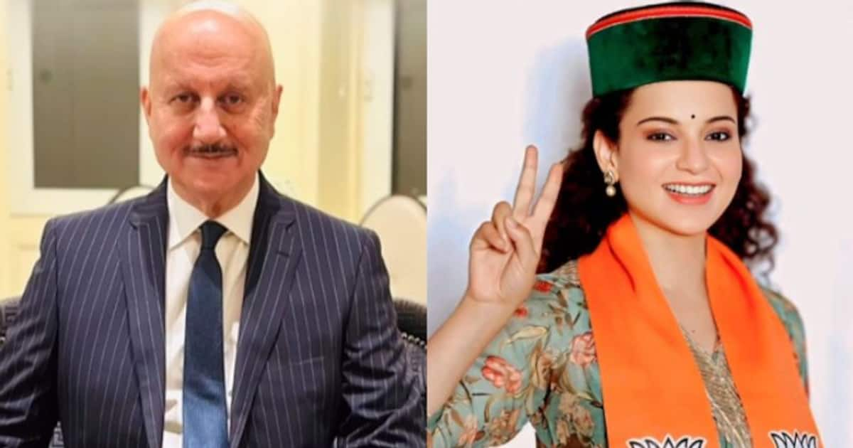 Anupam Kher Congratulates BJP And Kangana Ranaut On Their Win, Terms ...