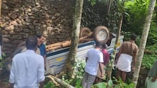 School van overturns in Malappuram 12 students and driver injured