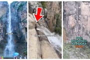 Viral Video social media says Even a waterfall in China is also artificial 