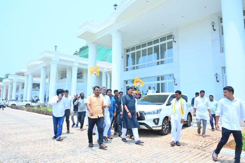 TDP targets Jagan Reddy over a Rs 452 cr luxurious palace on Rushikonda Hill with 12 bedrooms, chandeliers, and a spa-rag