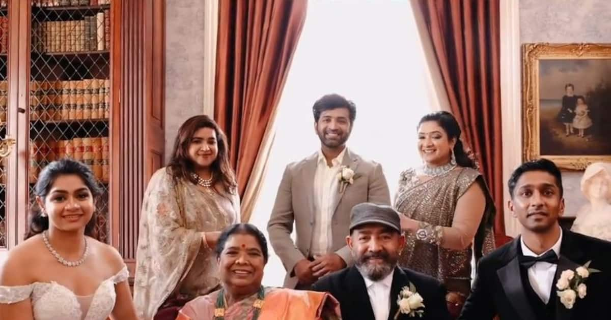 Anitha Vijayakumar Daughter Wedding Reception in London : கடல் தாண்டிச் ...