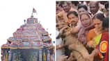 Temporarily halted chariot procession due to technical glitch at Nellaiappar temple procession in tirunelveli vel