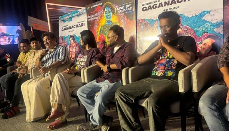 ganesh kumar talk about gaganachari movie