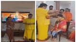 Venu Swamy Performed Pooja at Nishvika Naidu House nbn