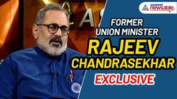 Rajeev Chandrasekhar EXCLUSIVE: 'No intention to walk away, I see politics as public service' [WATCH] anr