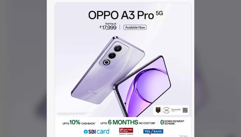 Damage proof body, exciting tech upgrades: OPPO A3 Pro is a step ahead in user experience
