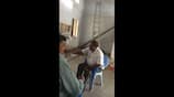 2 government employee drink alcohol at government office in madurai video goes viral vel