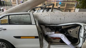Indira Gandhi International Airport New Delhi One dead 4 injured in roof collapse flights cancelled  Civil Aviation Minister Ram Mohan Naidu Kinjarpu XSMN