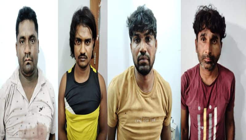 Thiruvallur police arrested 4 haryana state men after attacking police near Gummidipoondi ans