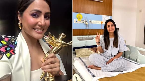 I refuse to bow down...', Hina Khan shares first video from hospital receiving chemotherapy [WATCH] ATG