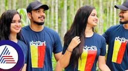 Shreerastu Shubhamastu fame Deepa Katte twinning with husband sirigannadam gelge pav