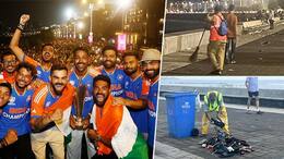 STAGGERING BMC collects over 11,500 kg waste from Marine Drive after India's T20 WC victory parade; see pics snt