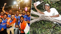 Wanted to see Virat Kohli more closely Fan who climbed tree during T20 WC victory parade speaks up (WATCH) snt