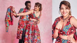 Tamil Director Atlee and Priya Atlee Colorful PhotoShoot For anant ambani Radhika merchant Sangeet san