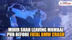CCTV footage reveals absconding Mihir Shah leaving Mumbai pub before fatal BMW crash (WATCH) AJR